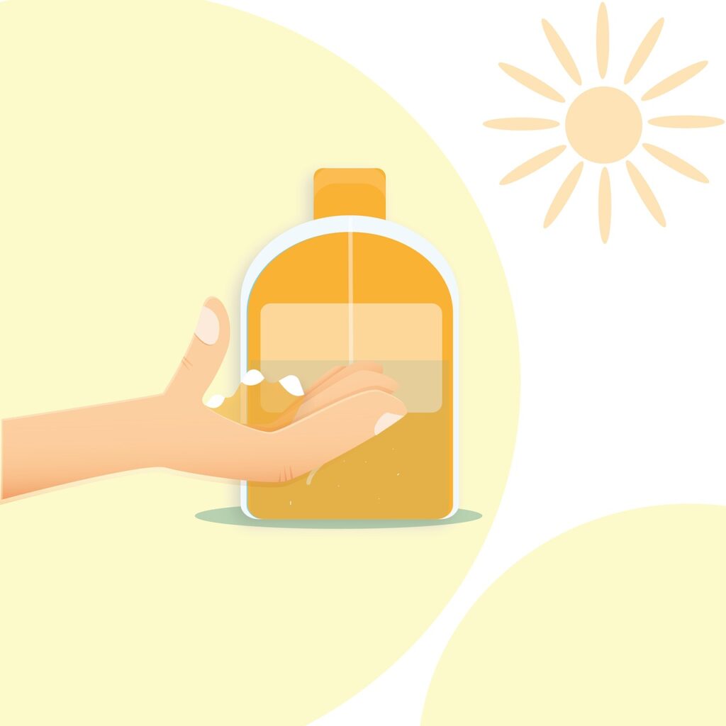 美顔器使用後の日焼け止めはいつ塗るべき？