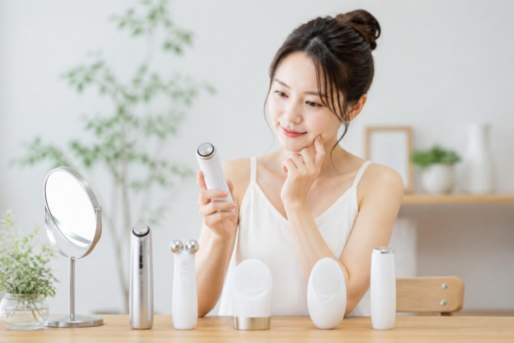 美顔器を使用後、どんな変化が期待できる？