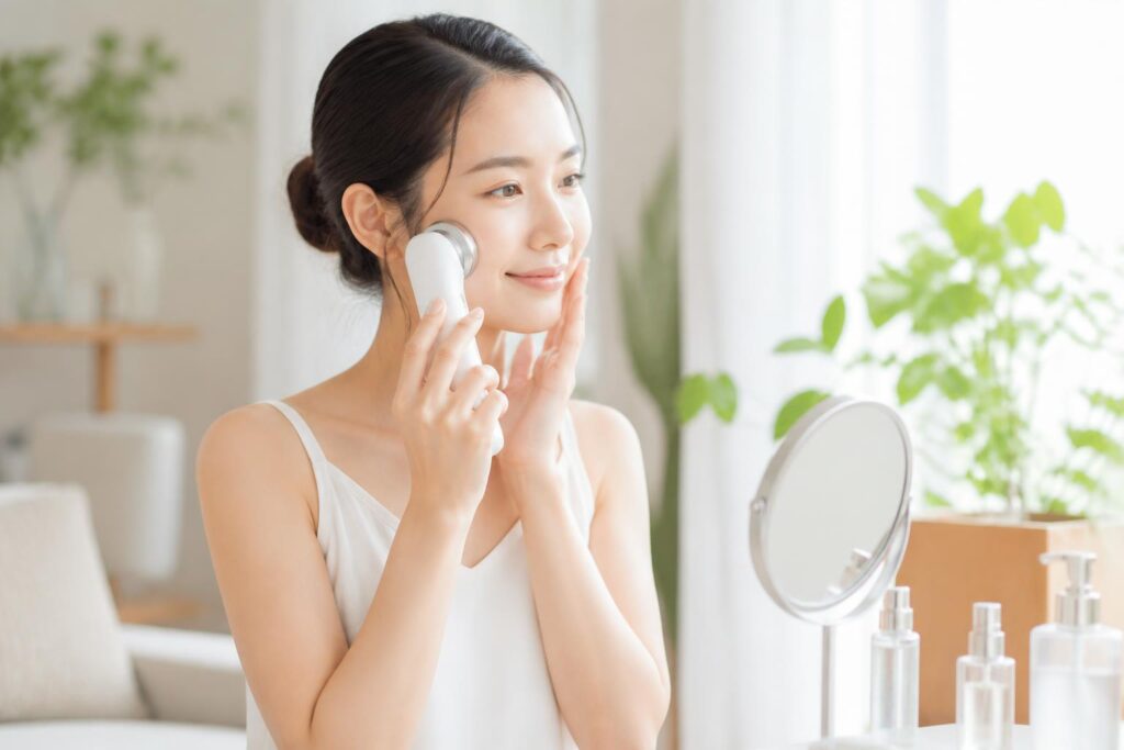 美顔器は乾燥肌におすすめ？選び方と使い方を解説？